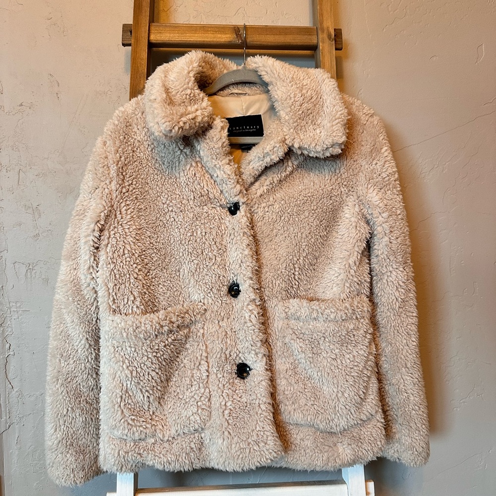 Sanctuary Fleece Coat